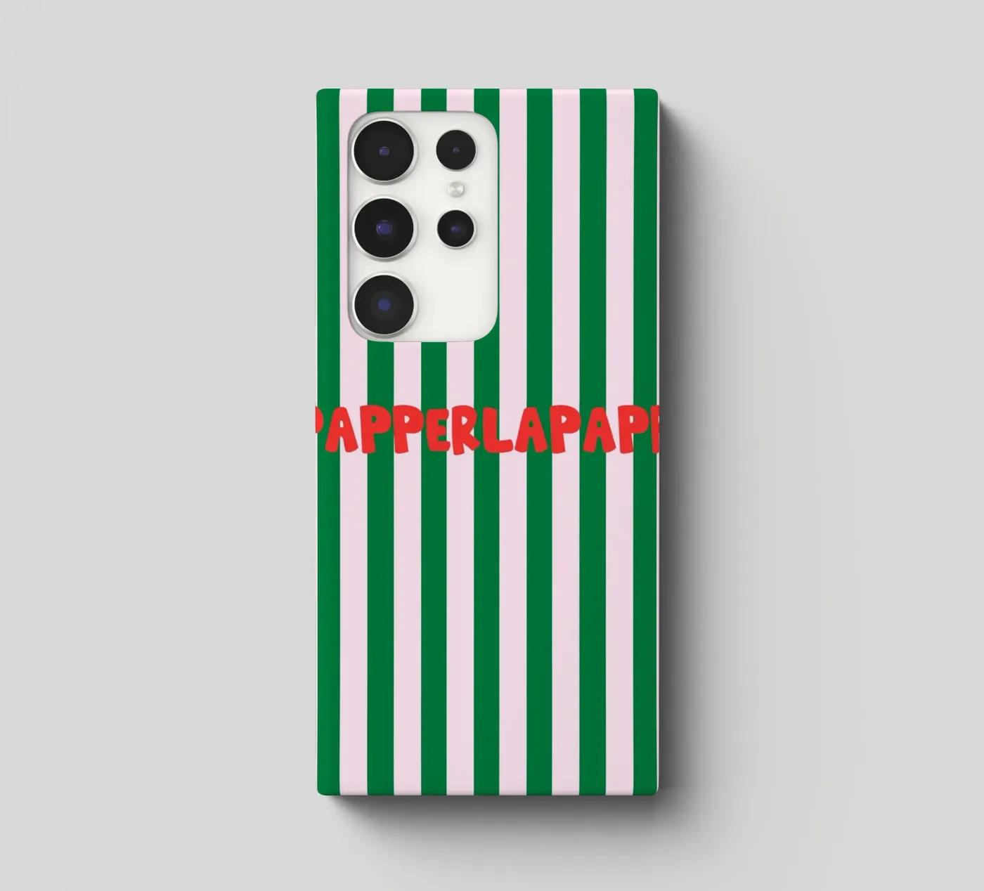 Papperlapapp Typography cover samsung da Attaboy Dsgn