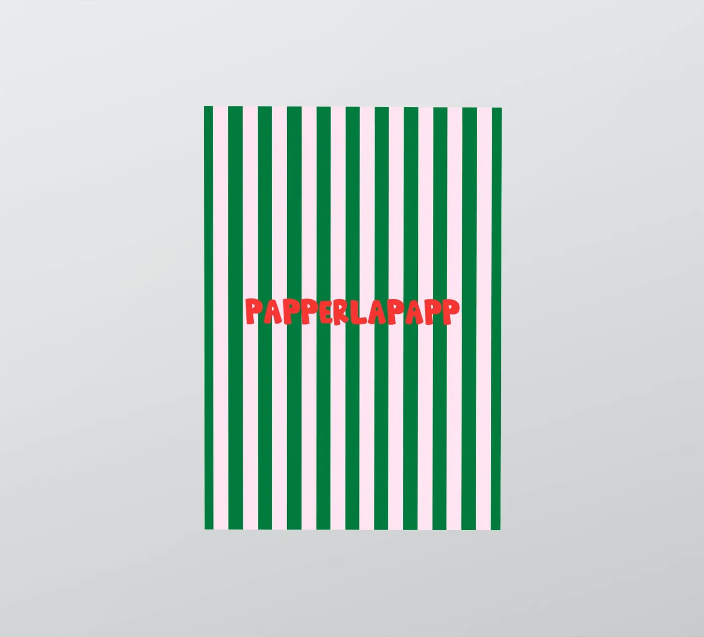 Papperlapapp Typography adesivo da Attaboy Dsgn