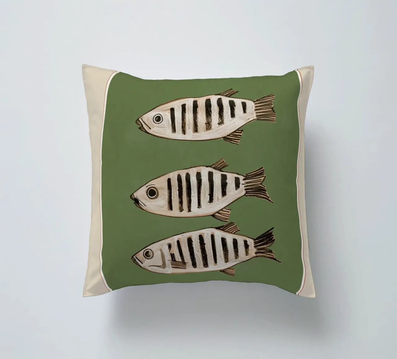 Abstract Fish Study II cuscino da cityart