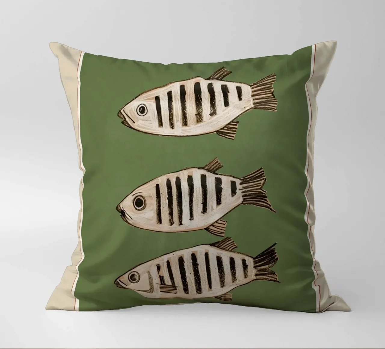 Abstract Fish Study II cuscino da cityart