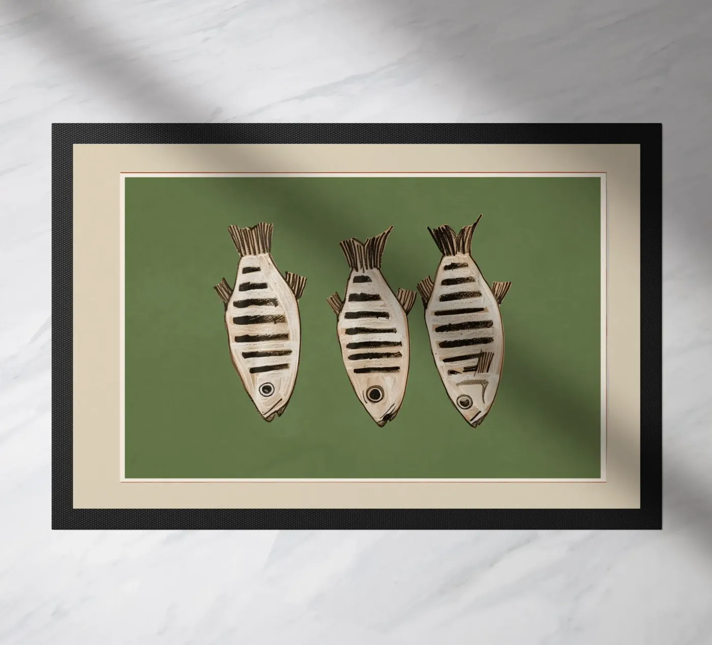 Abstract Fish Study II zerbino da cityart