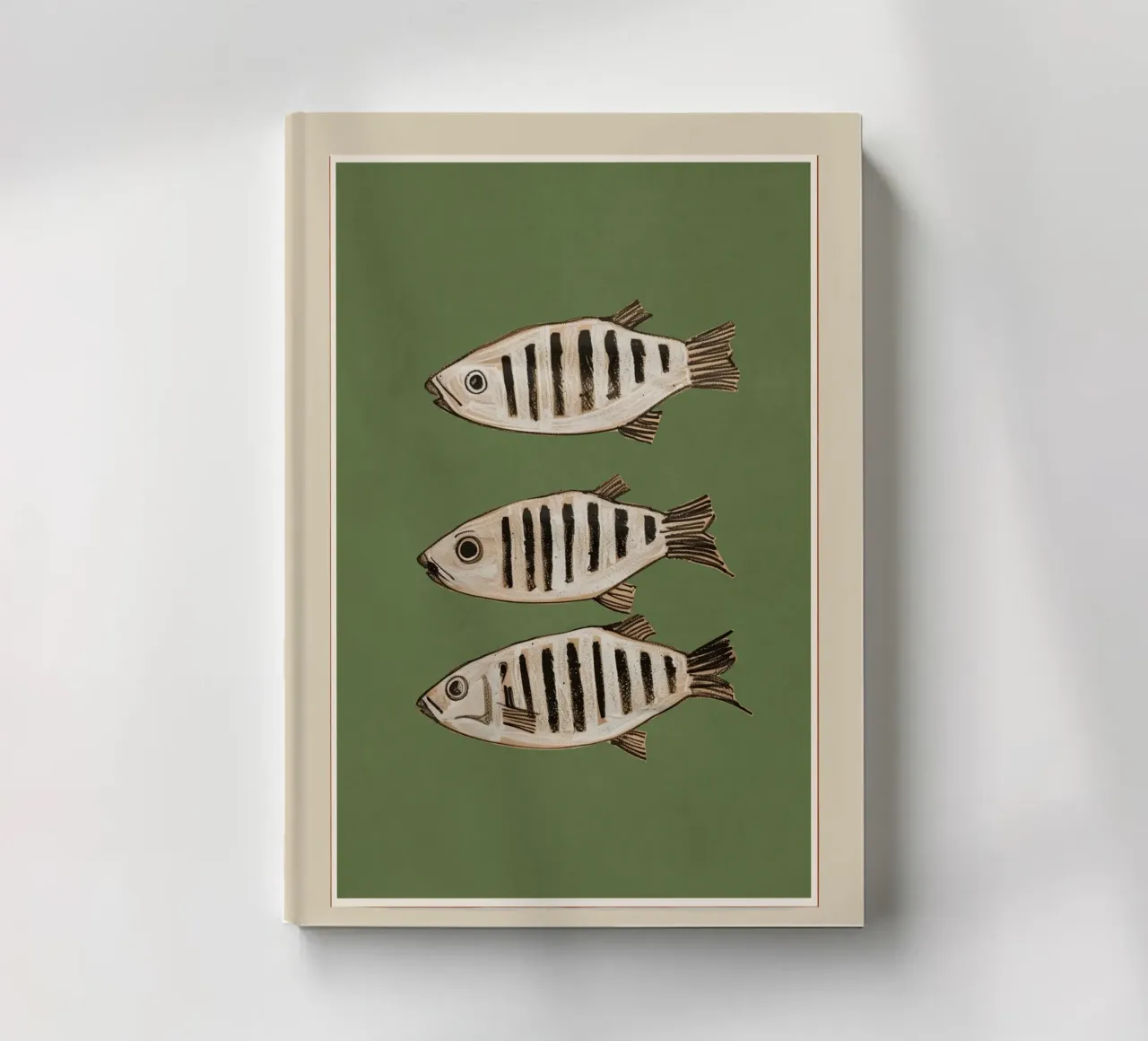 Abstract Fish Study II notebook by cityart
