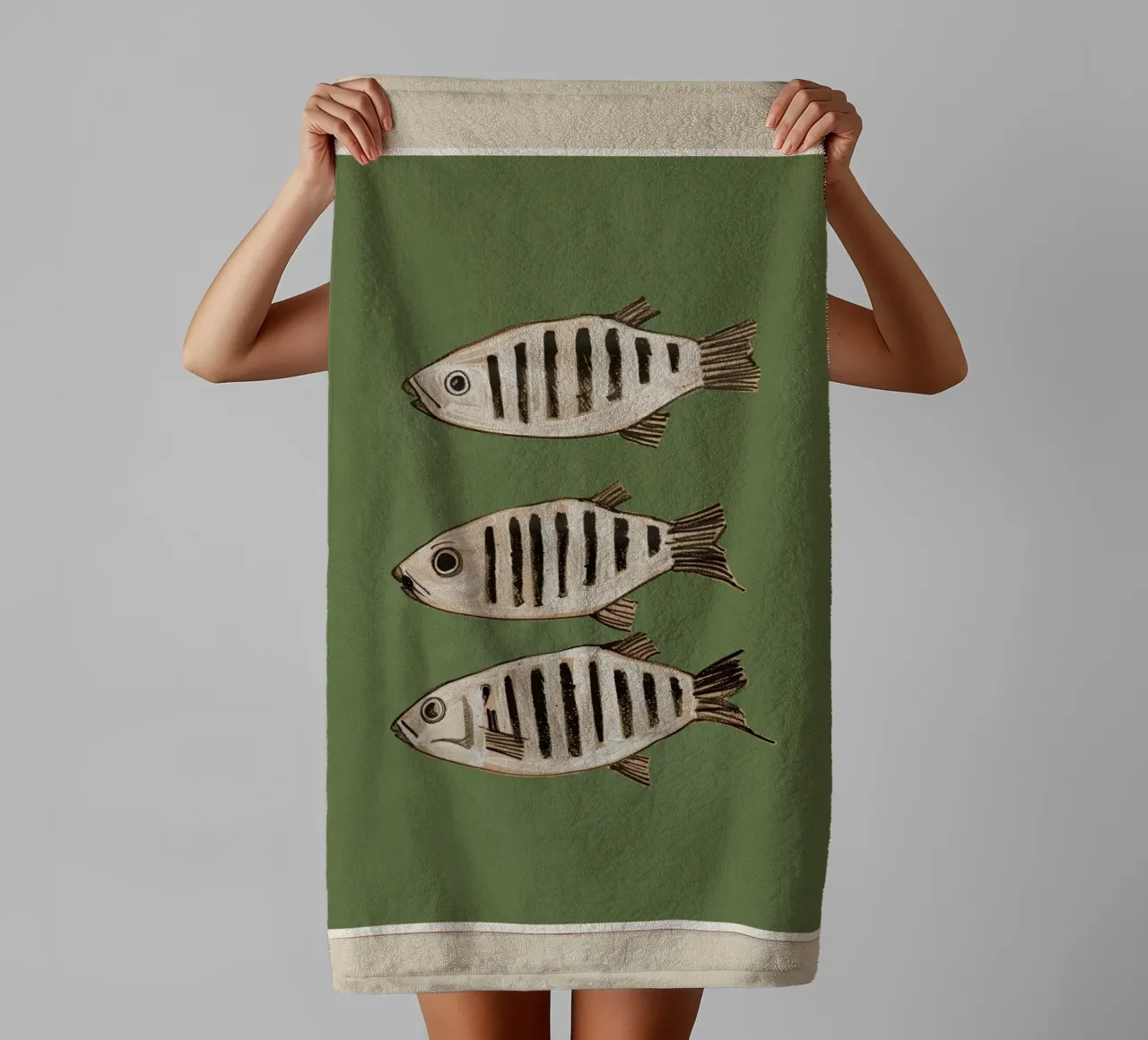 Abstract Fish Study II asciugamano da bagno da cityart