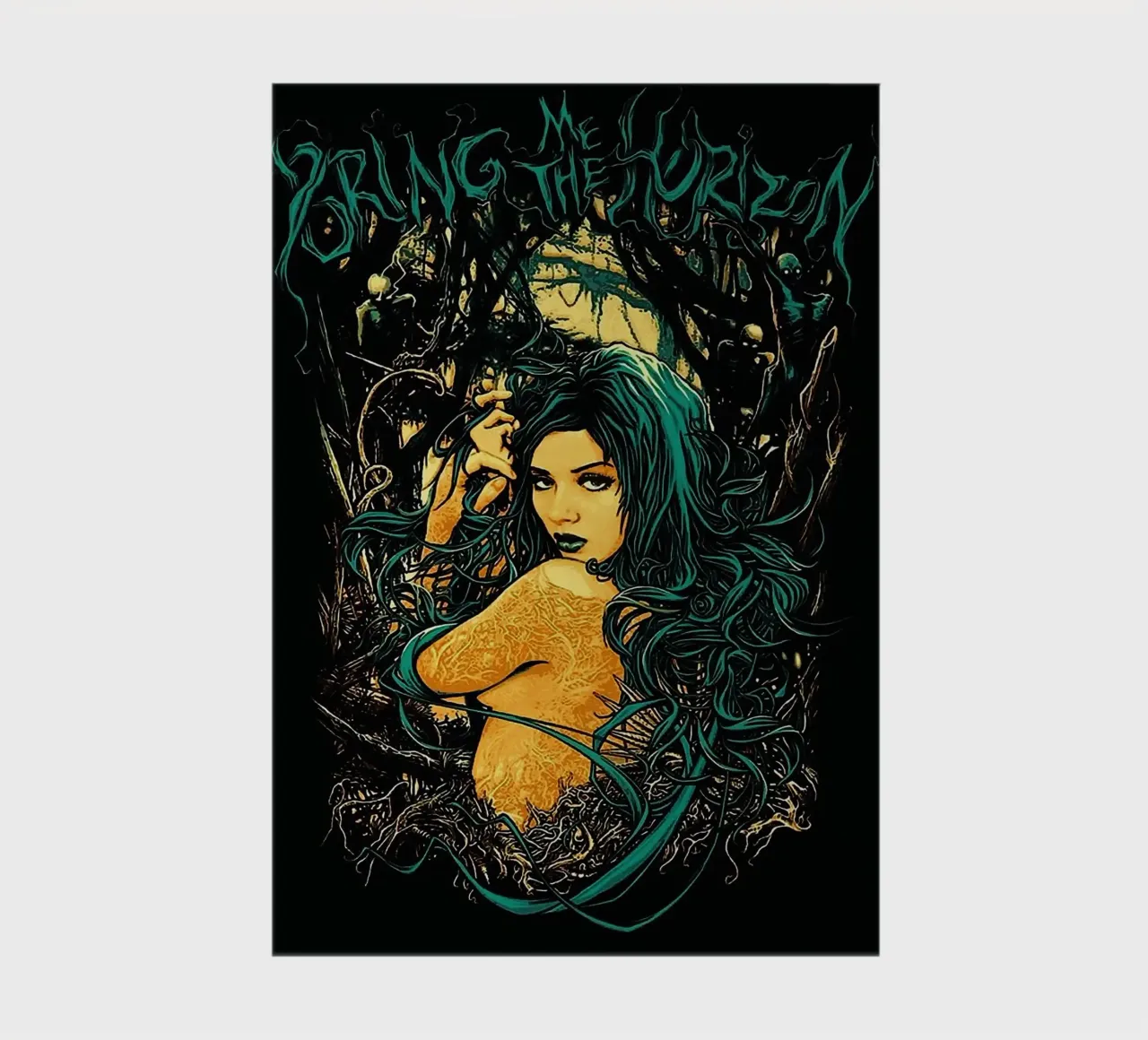 Le groupe Bring Me the Horizon carnet de notes de vanhesling