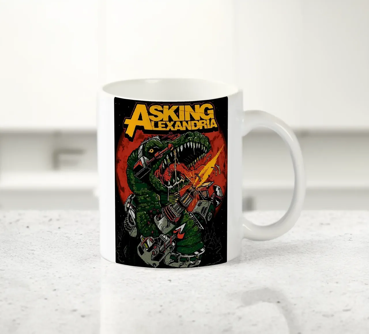 Groupe Asking Alexandria mug en céramique de vanhesling