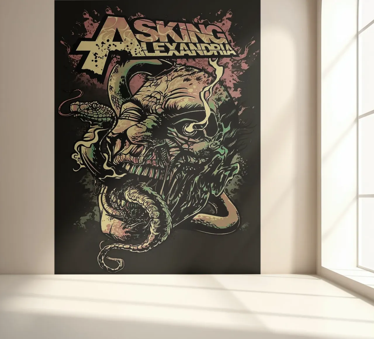 Asking Alexandria band photo wallpaper by vanhesling