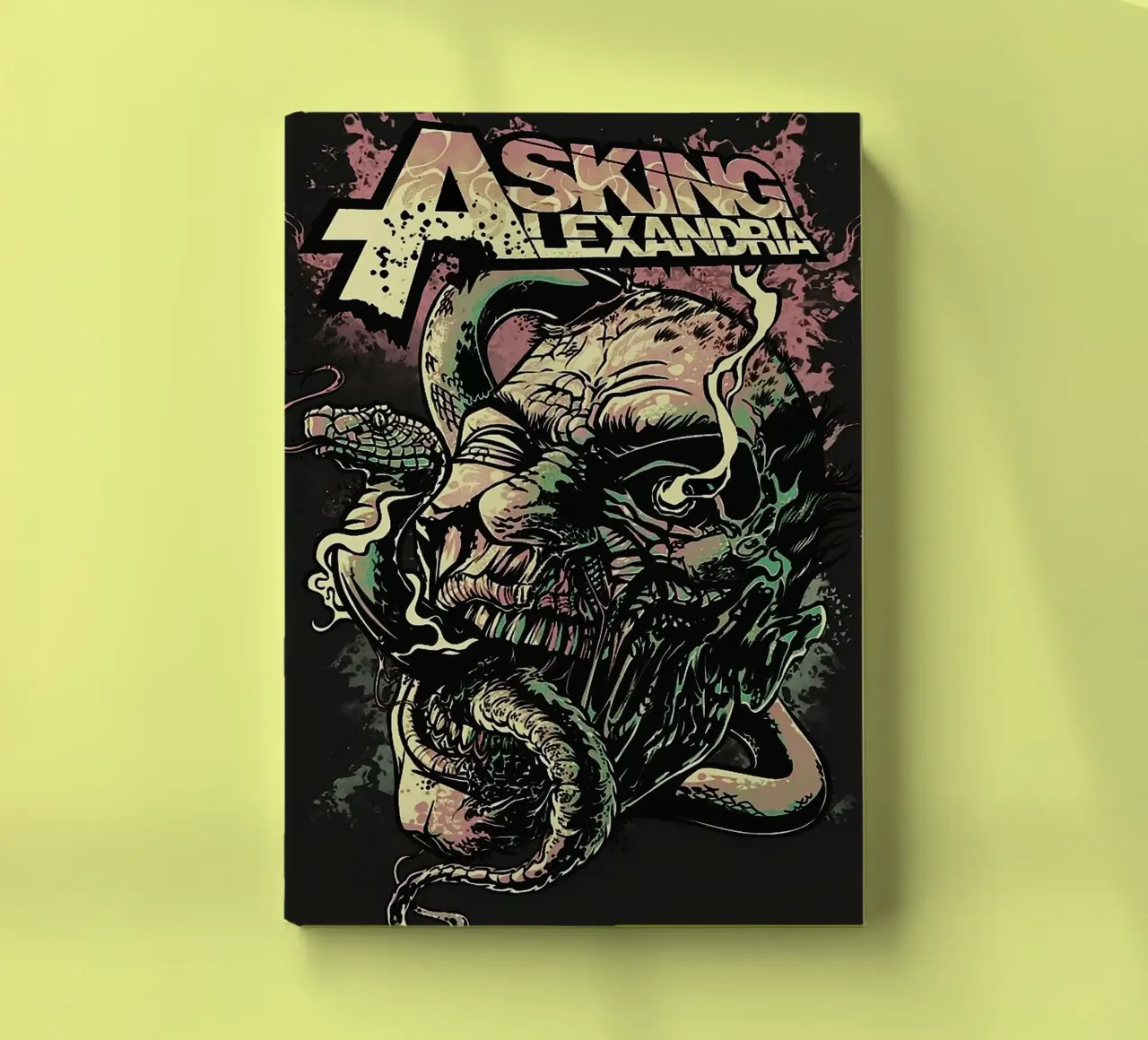 Groupe Asking Alexandria carnet de notes de vanhesling