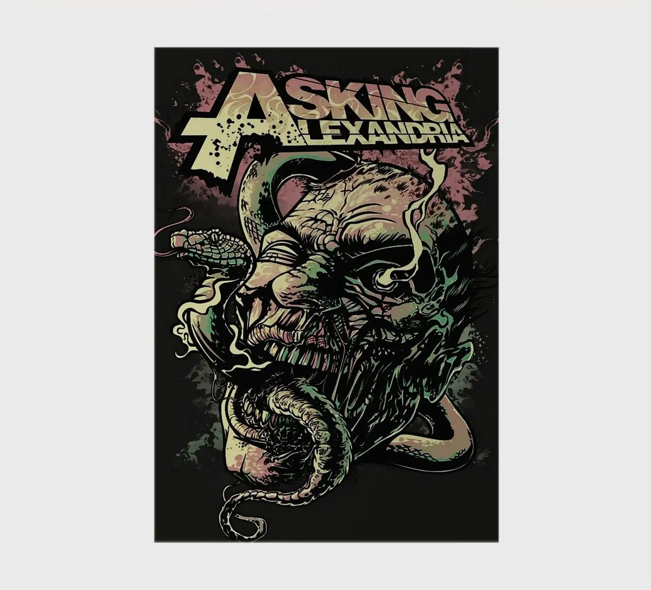 Groupe Asking Alexandria carnet de notes de vanhesling