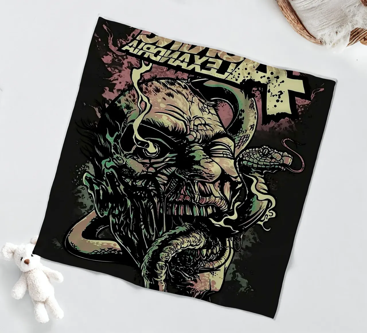 Asking Alexandria band fleece blanket by vanhesling