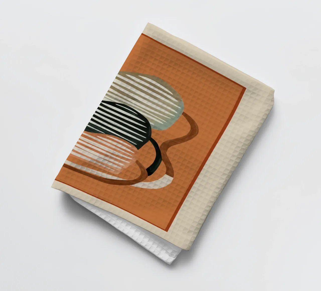 Stacked Abstract Cats canovaccio da cucina da cityart