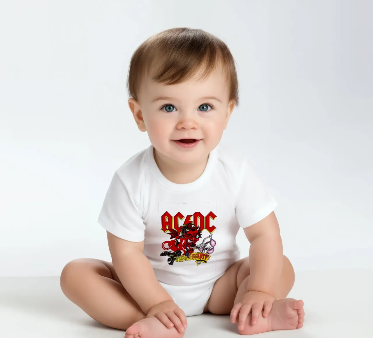 Groupe AC/DC body bébé de vanhesling