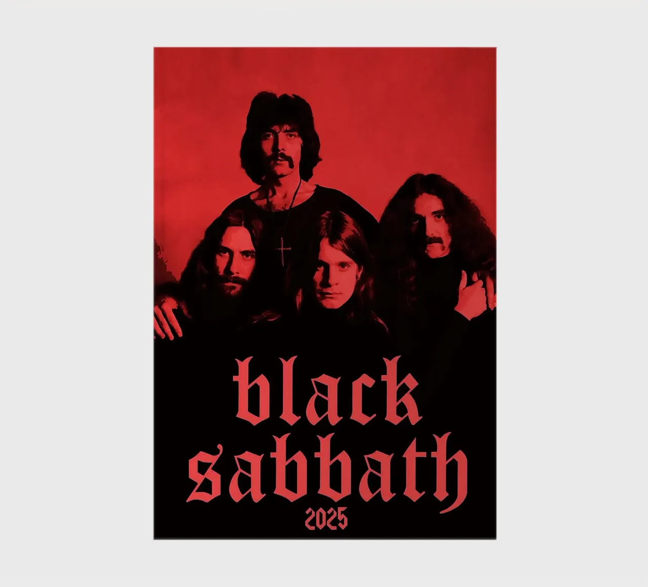 Groupe Black Sabbath carnet de notes de vanhesling