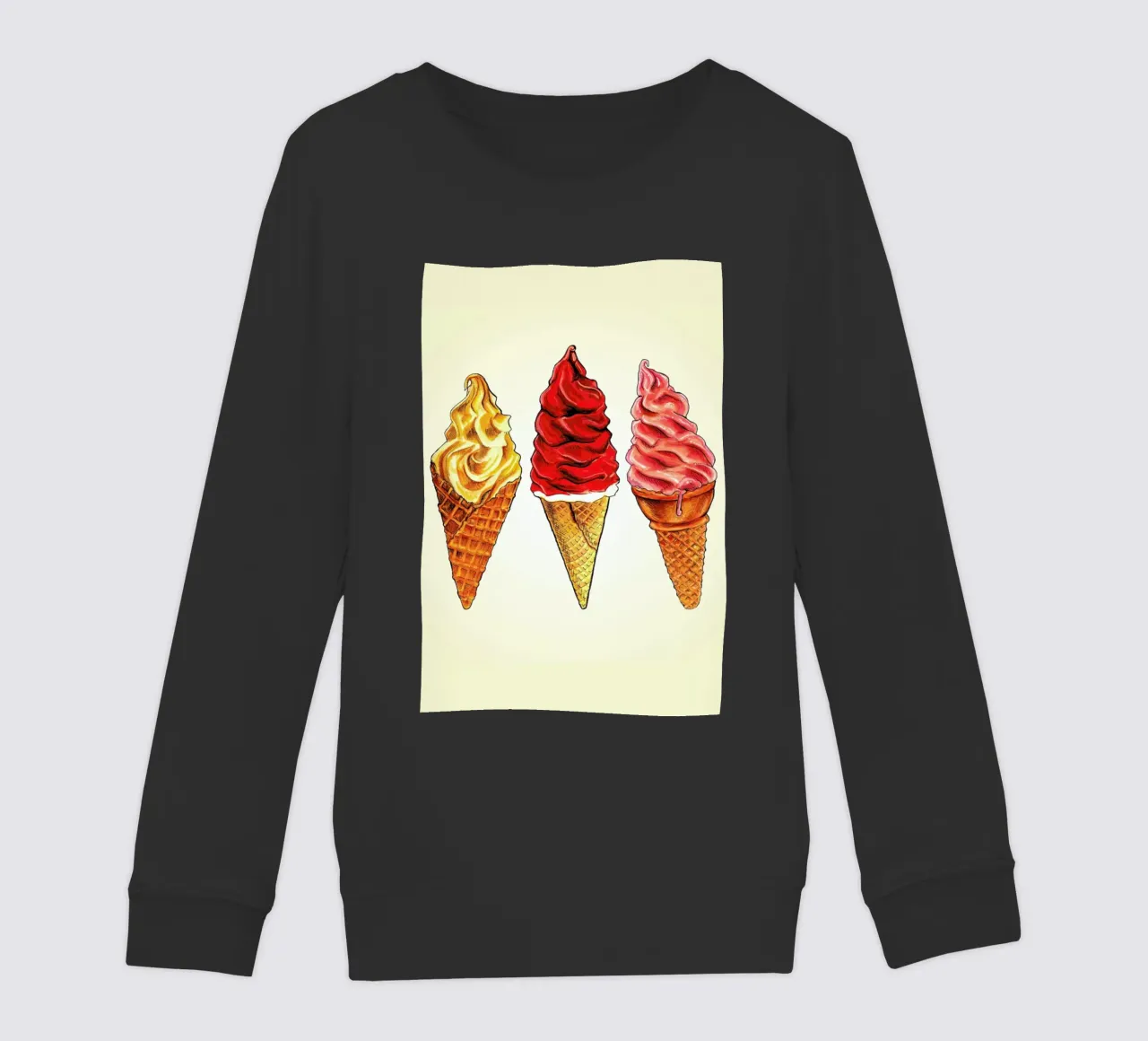 Soft Serve felpa bambino da Kelly Gilleran