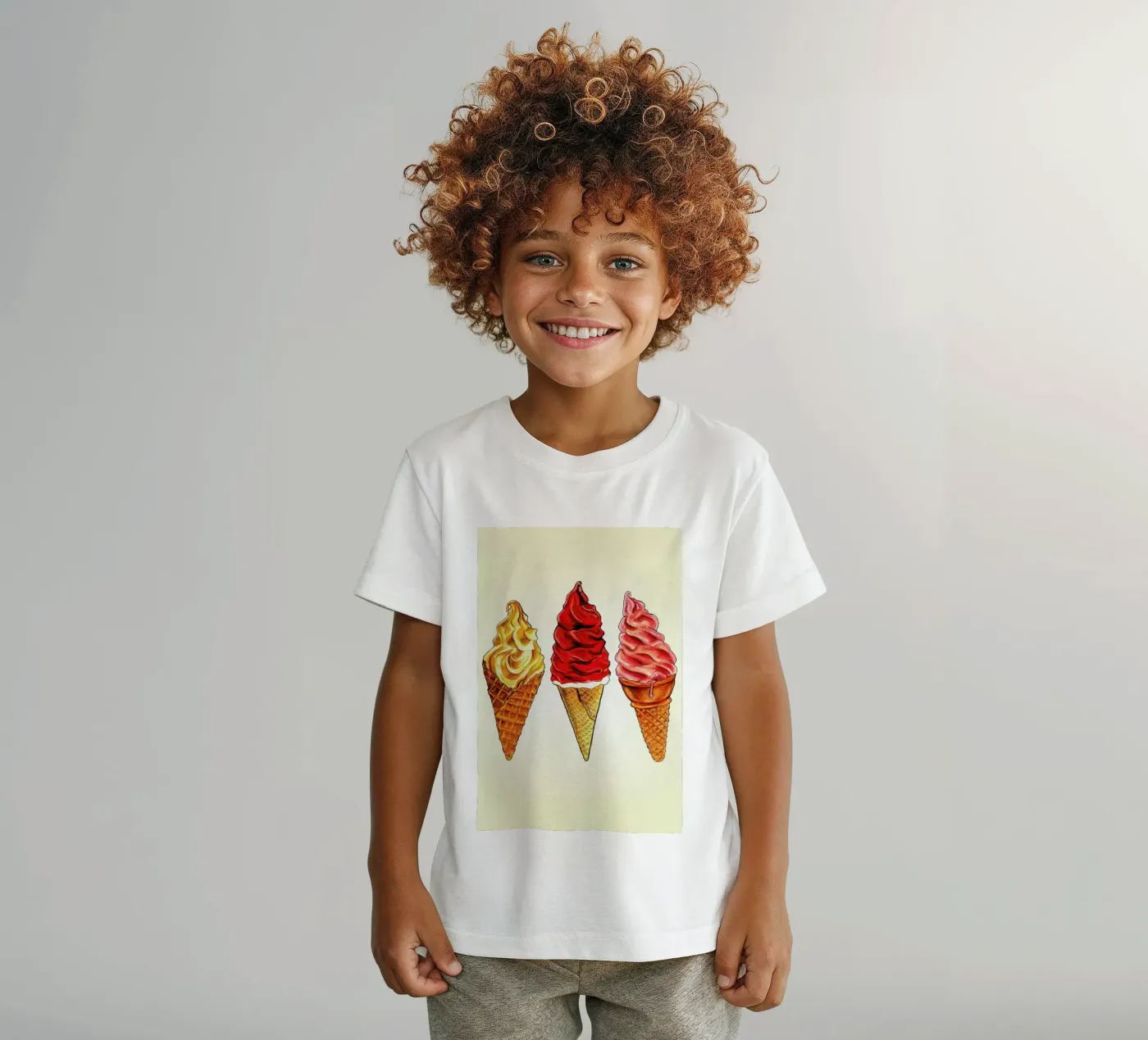 Soft Serve kinder t-shirt van Kelly Gilleran