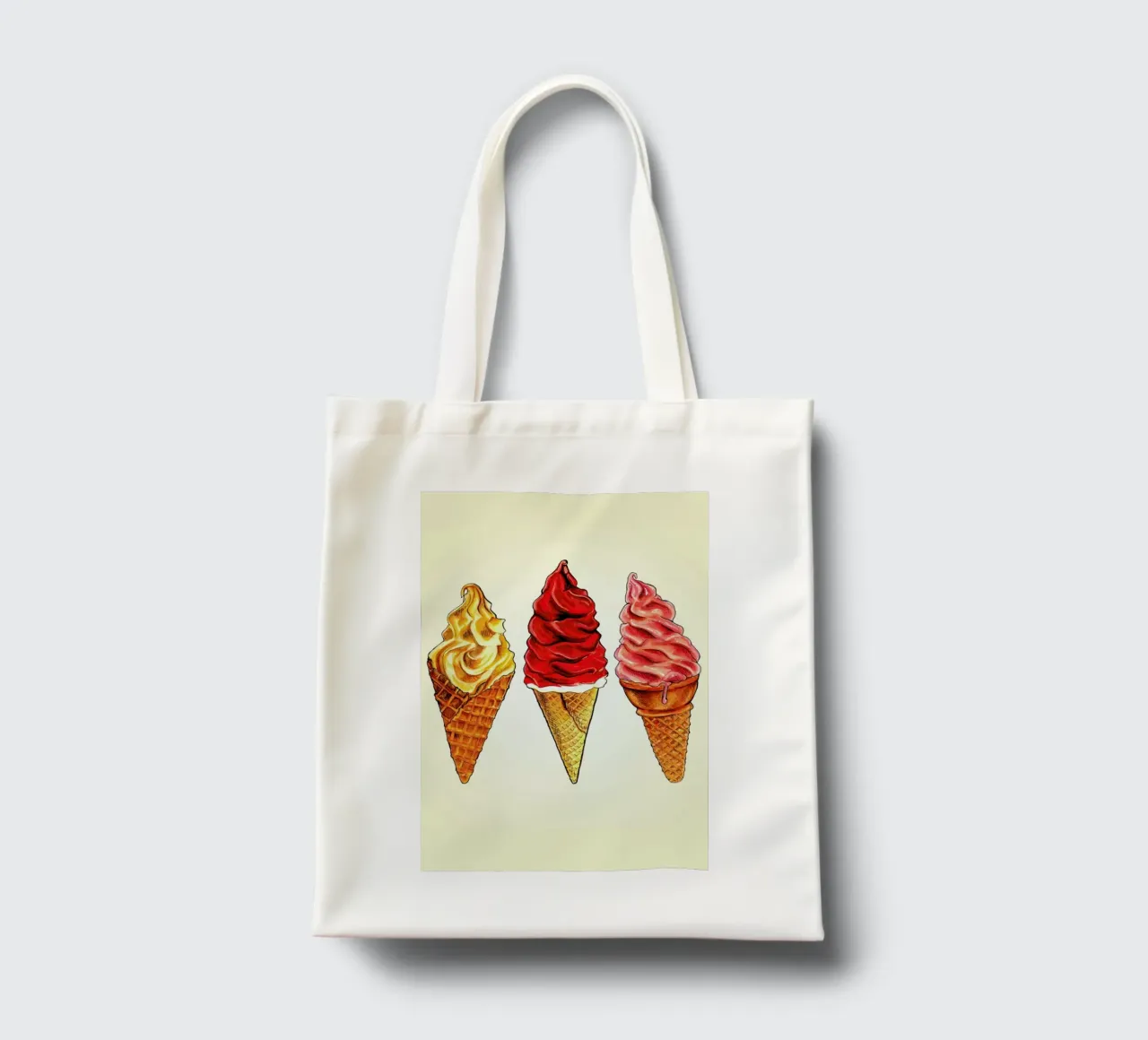Soft Serve borsa in juta da Kelly Gilleran