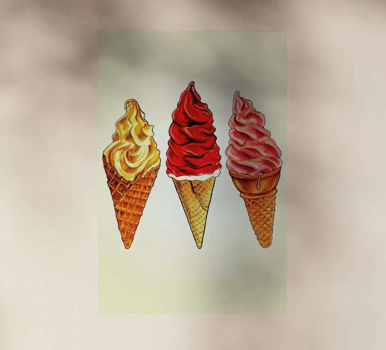 Soft Serve pellicola backlit da Kelly Gilleran