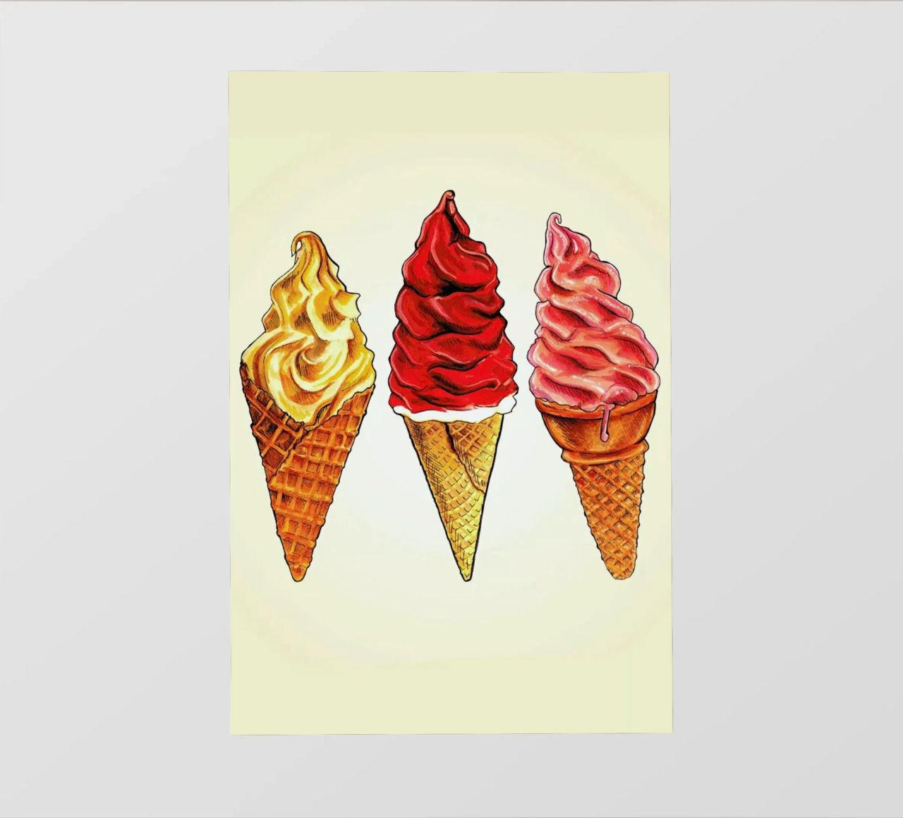 Soft Serve pellicola backlit da Kelly Gilleran