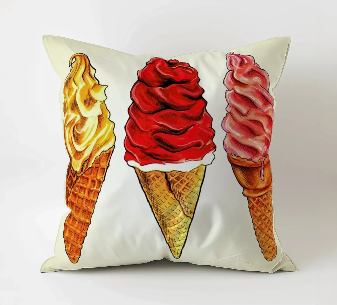 Soft Serve cuscino da Kelly Gilleran