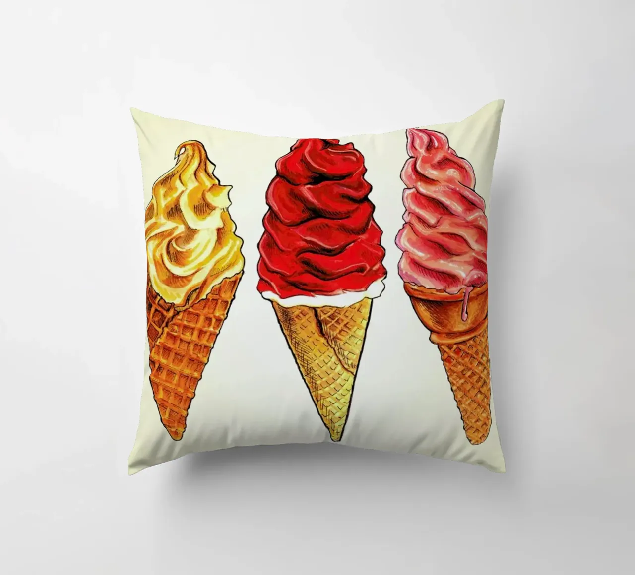 Soft Serve cuscino da Kelly Gilleran