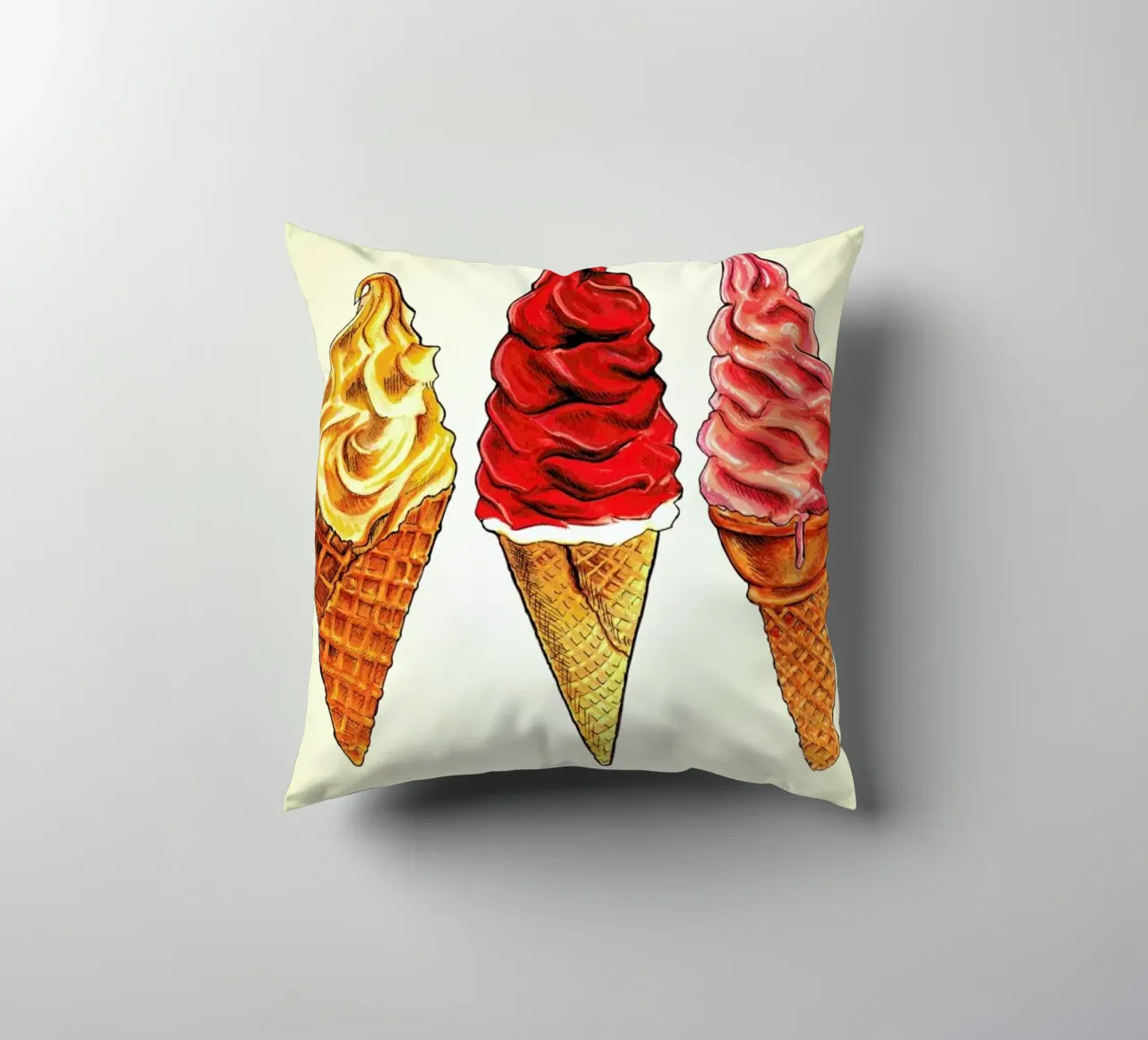Soft Serve cuscino da Kelly Gilleran