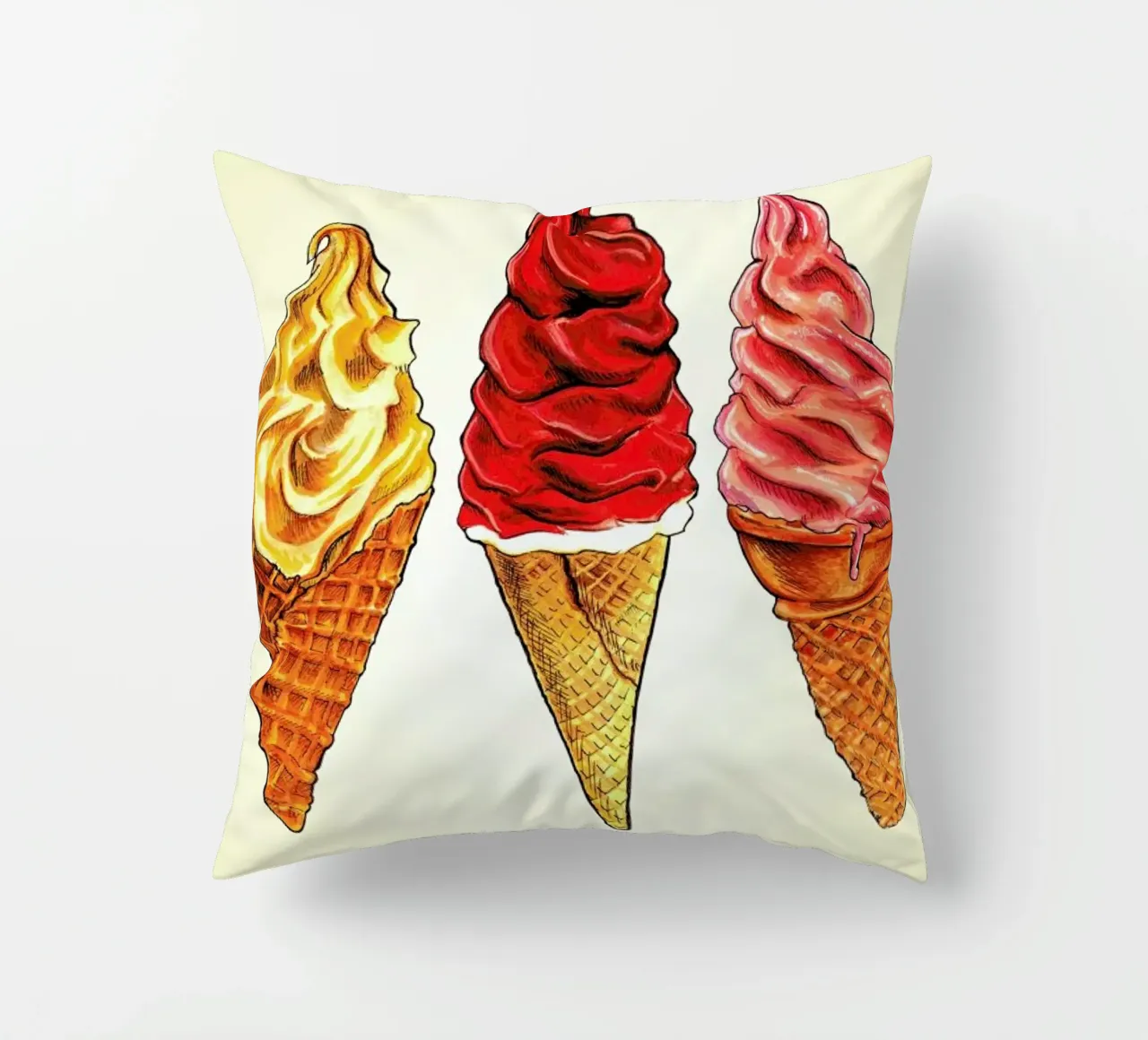 Soft Serve cuscino da Kelly Gilleran