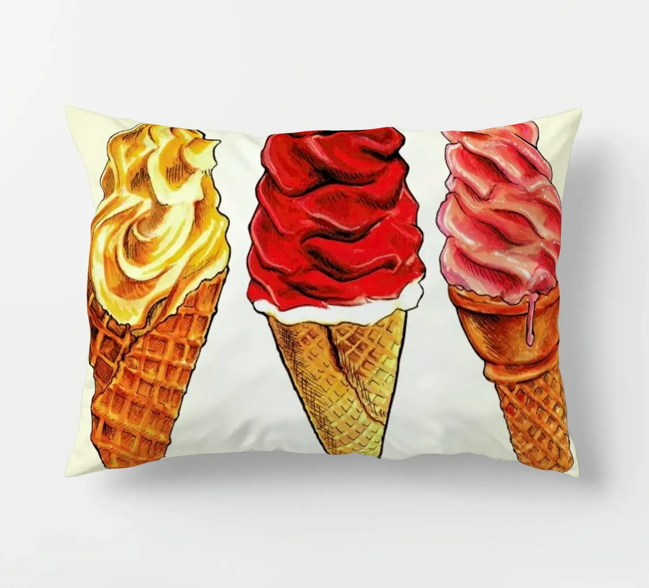 Soft Serve cuscino da Kelly Gilleran