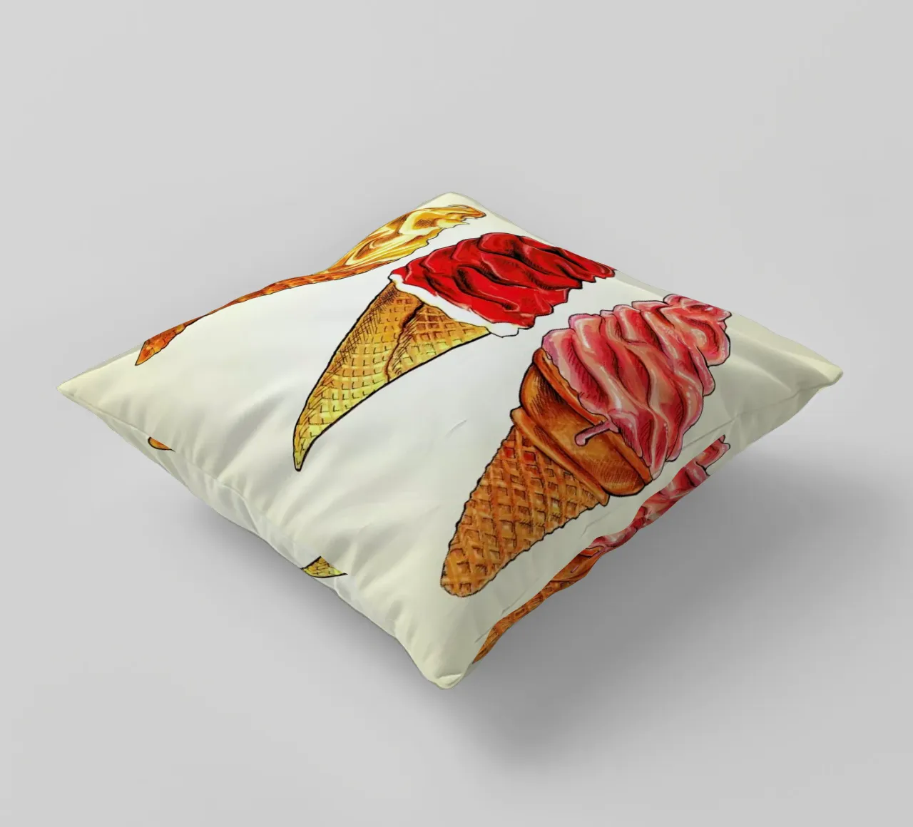 Soft Serve cuscino da Kelly Gilleran