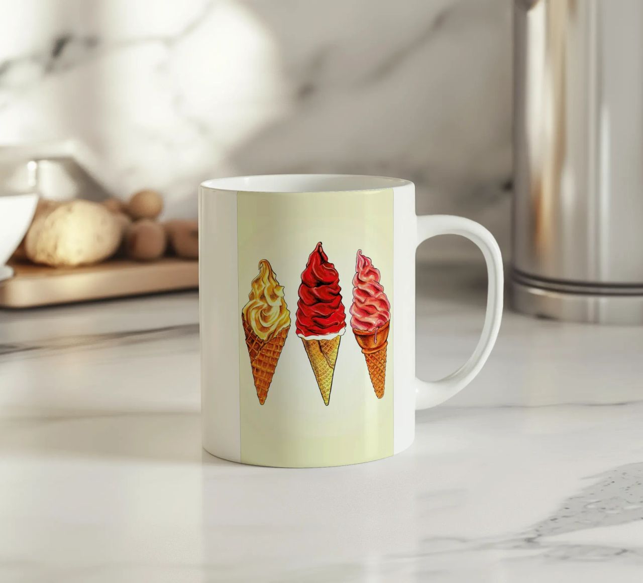 Soft Serve tazza in ceramica da Kelly Gilleran