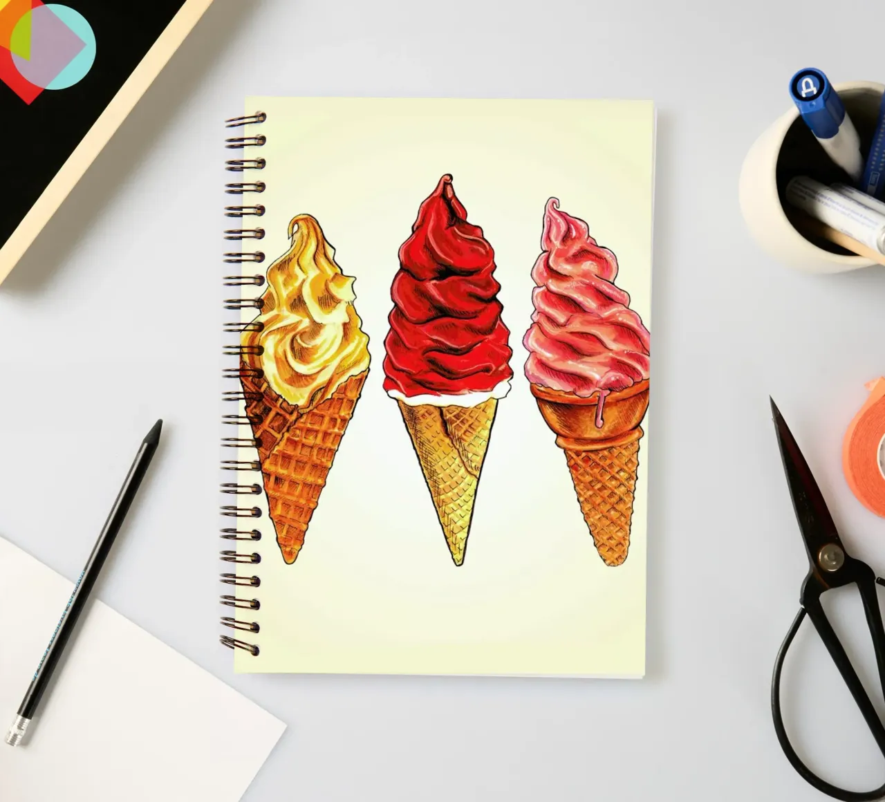 Soft Serve diario ad anelli da Kelly Gilleran