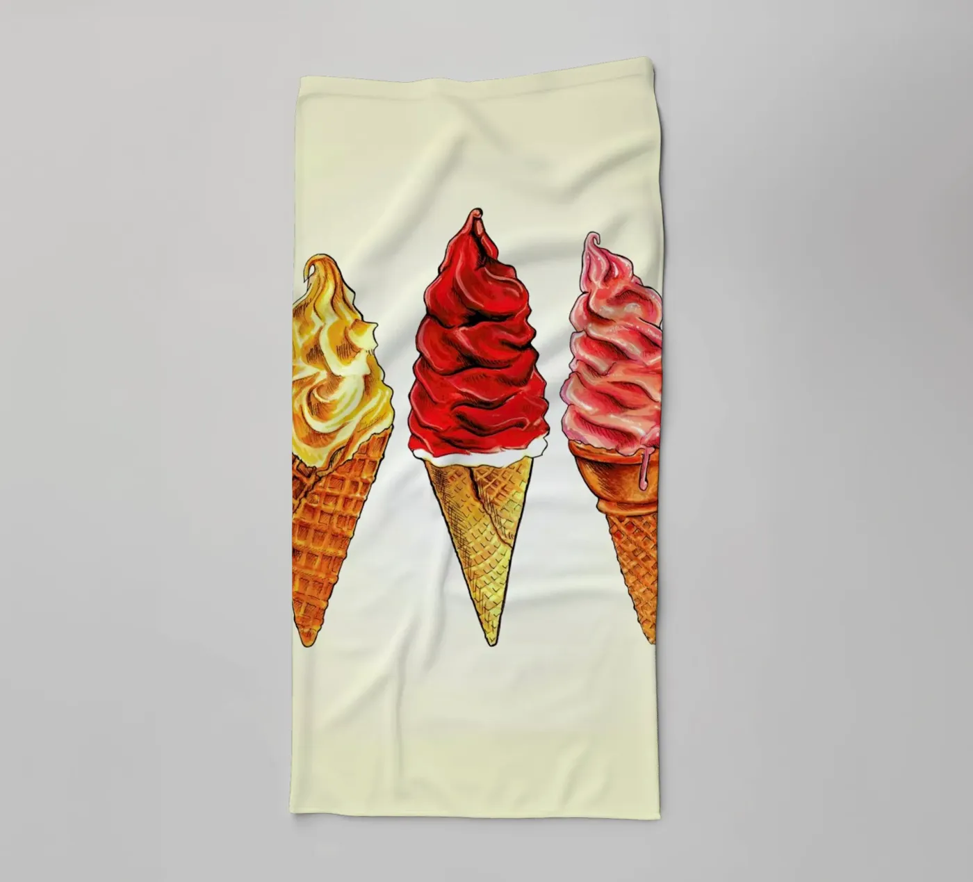Soft Serve towel by Kelly Gilleran