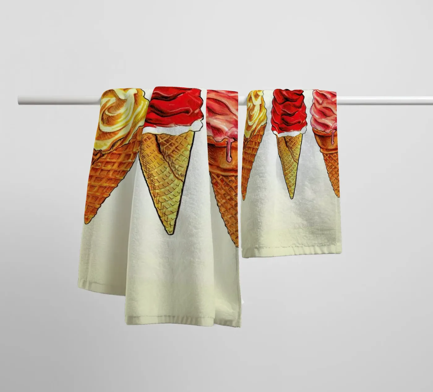 Soft Serve towel by Kelly Gilleran