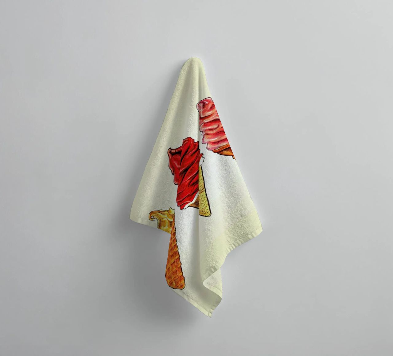 Soft Serve towel by Kelly Gilleran