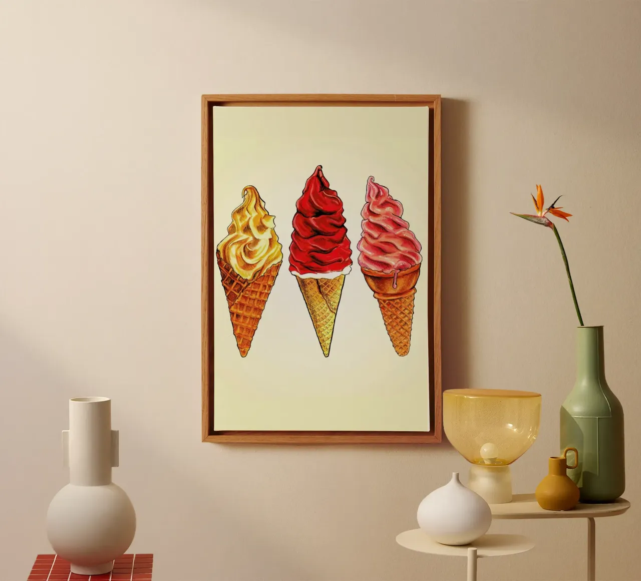 Soft Serve tela da Kelly Gilleran