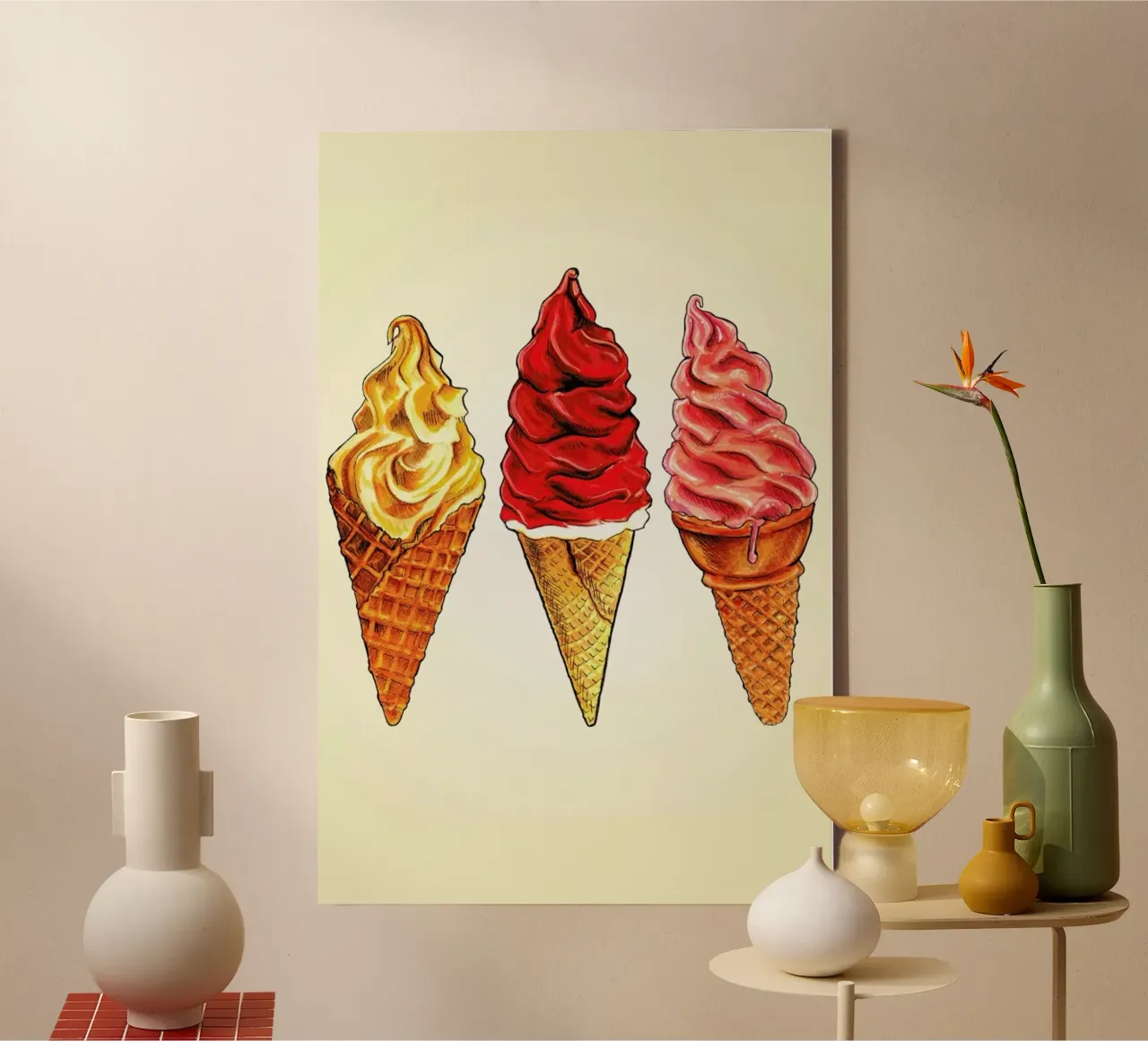 Soft Serve tela da Kelly Gilleran