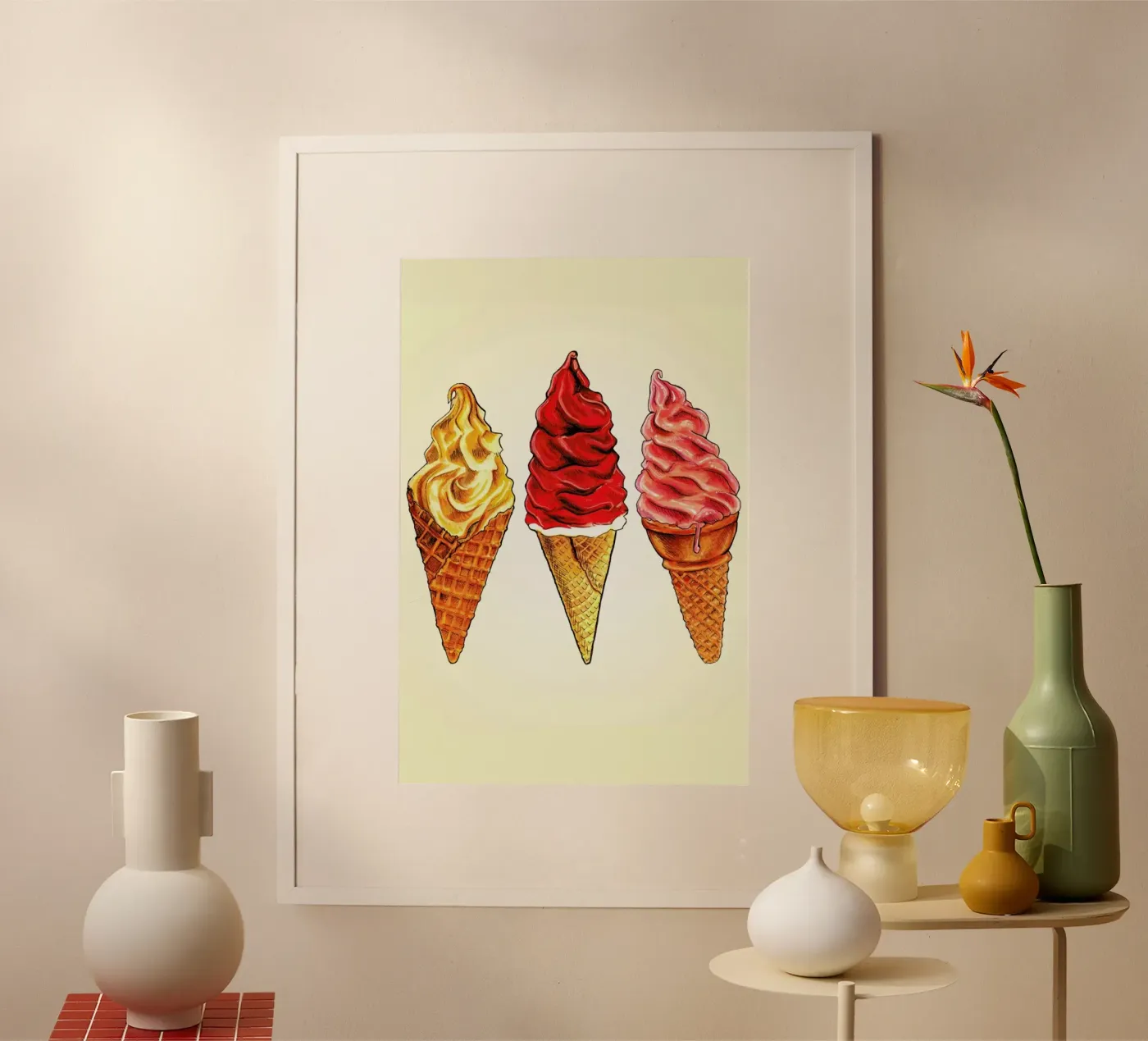 Soft Serve Poster von Kelly Gilleran