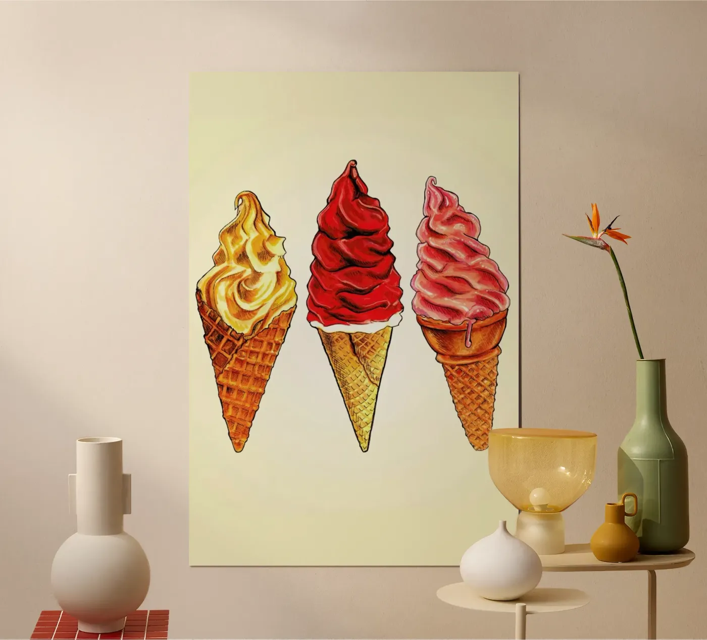Soft Serve Poster von Kelly Gilleran