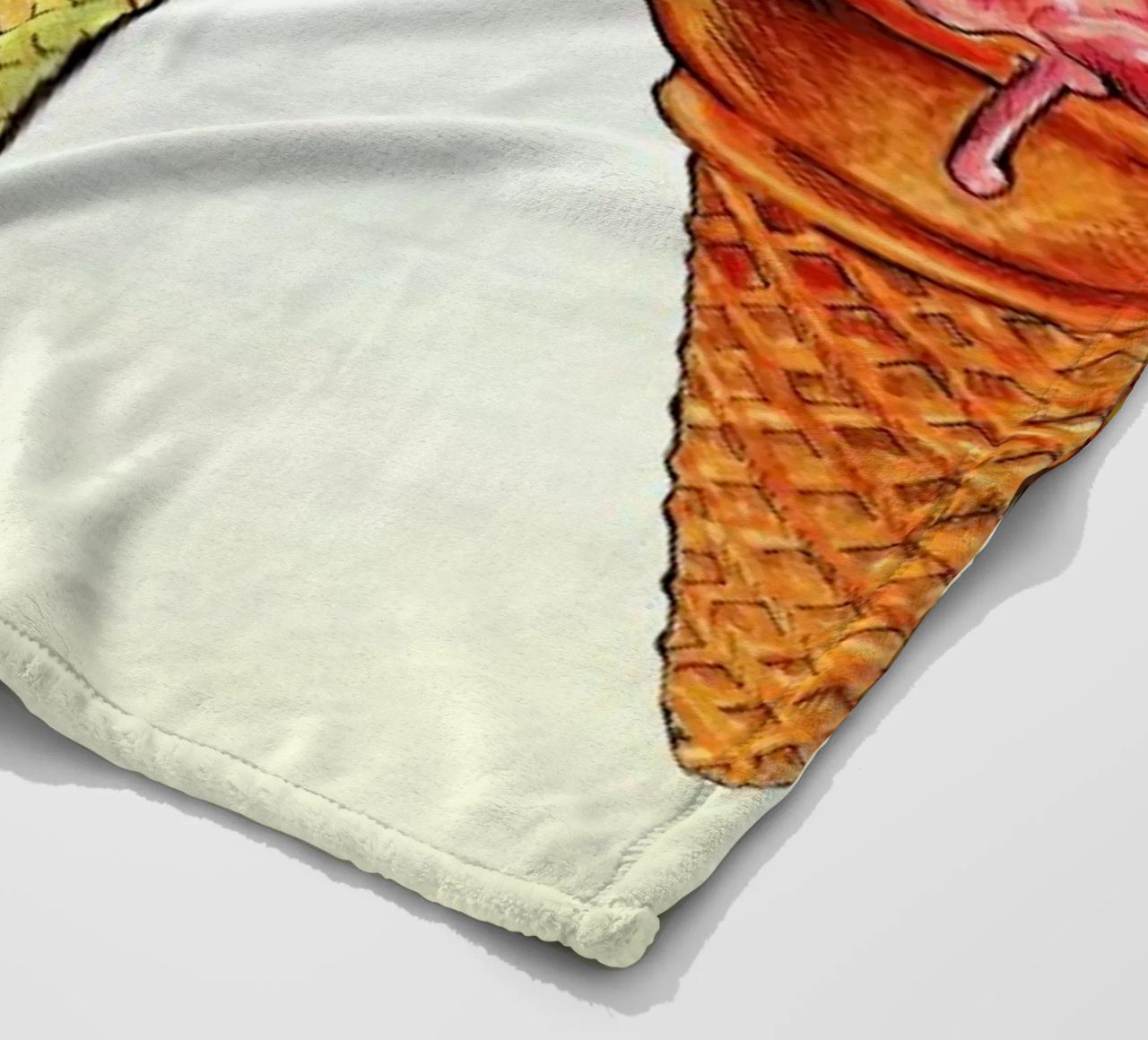 Soft Serve coperta in pile da Kelly Gilleran