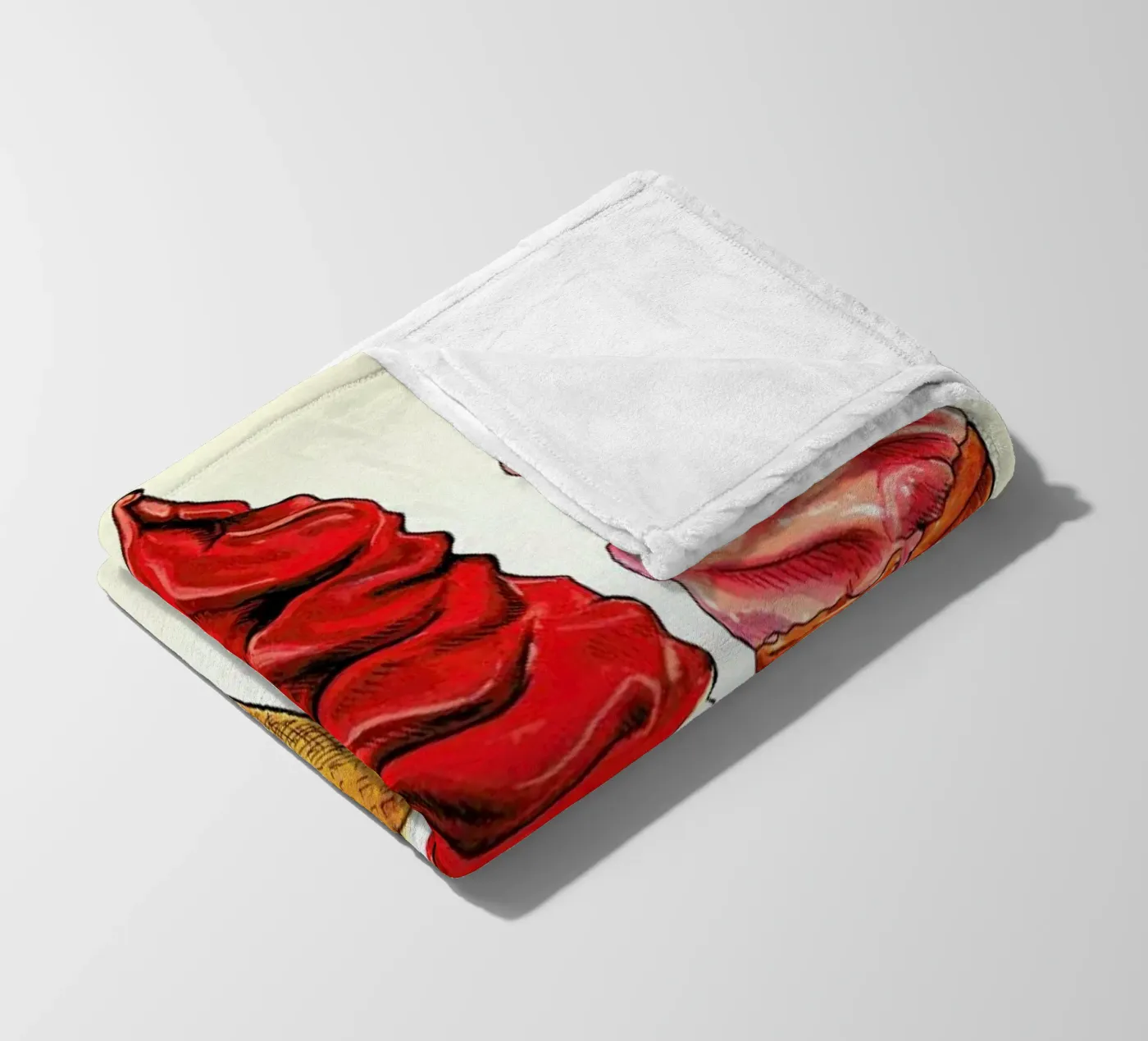 Soft Serve Fleecedecke von Kelly Gilleran