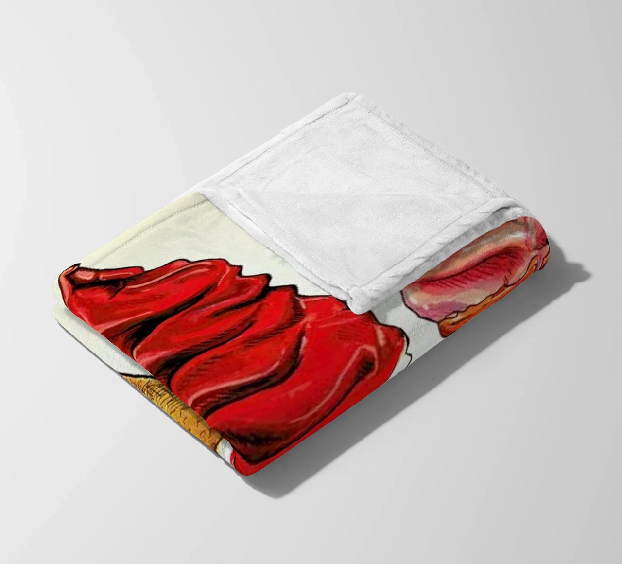 Soft Serve coperta in pile da Kelly Gilleran