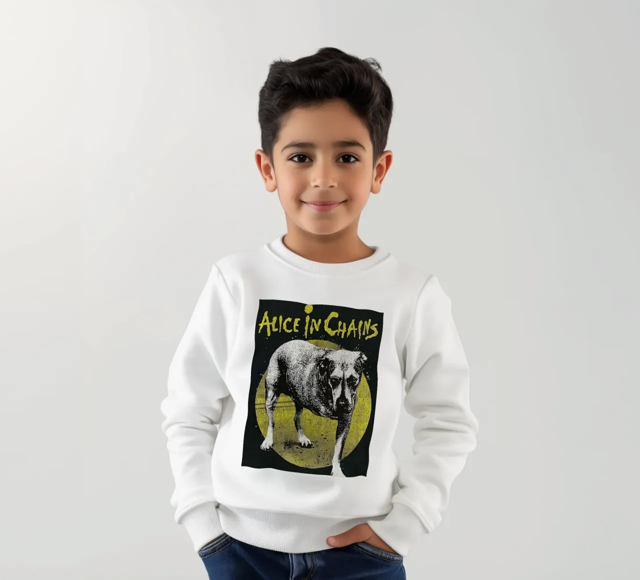 Alice in Chains band felpa bambino da vanhesling