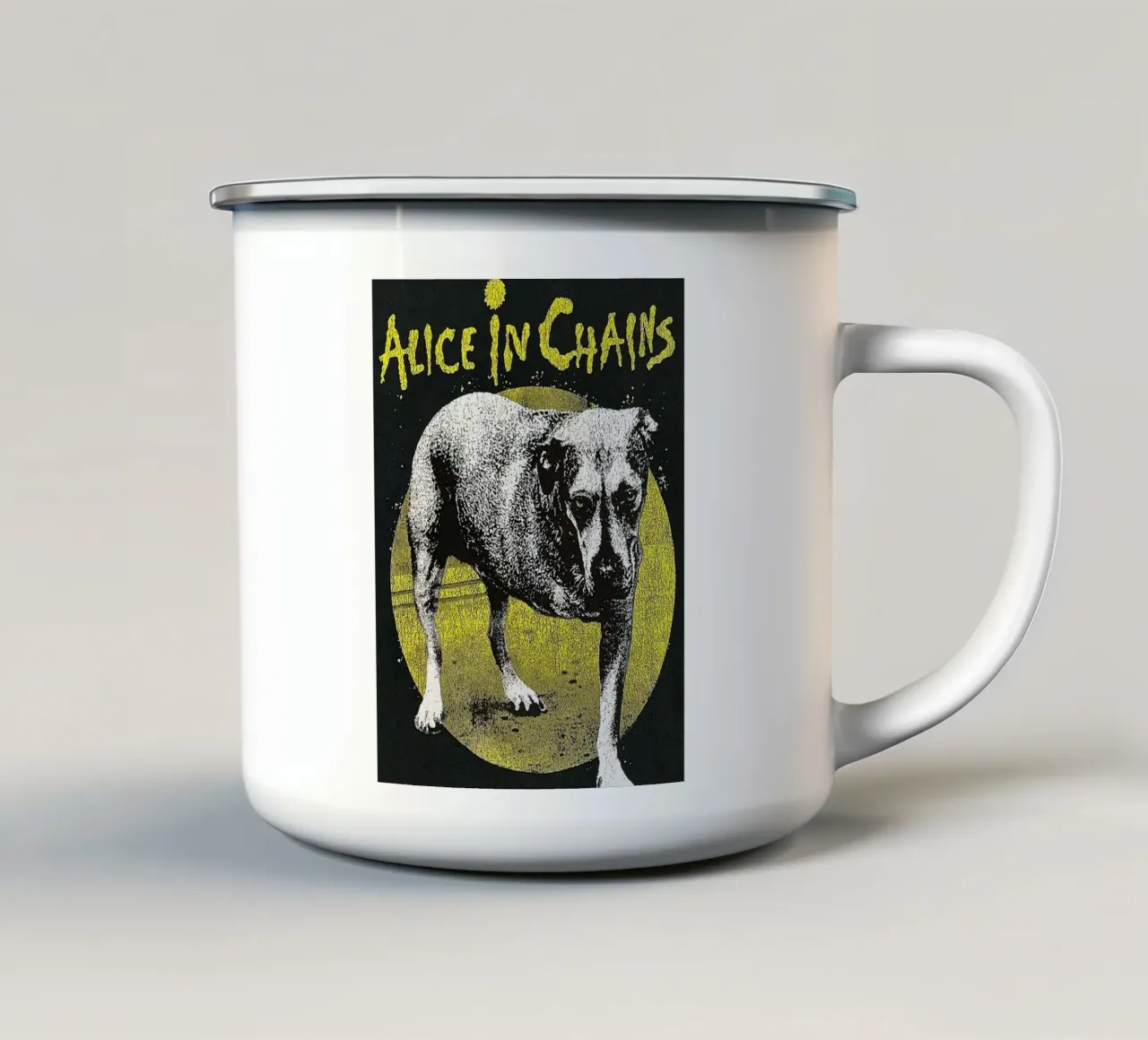 Alice in Chains band tazza in smalto da vanhesling