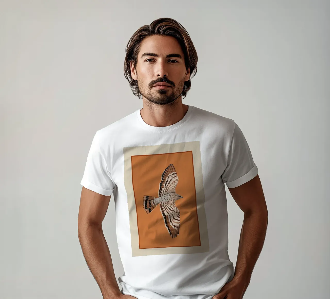 Hawk in Still Flight t-shirt da cityart