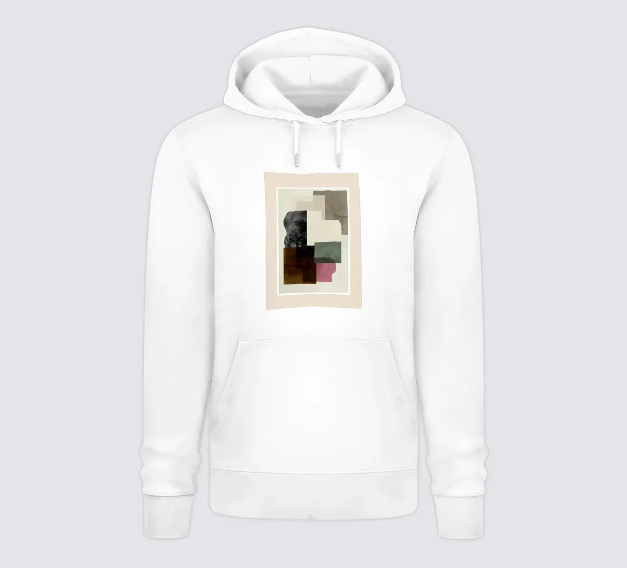 Soft Geometry I felpa con cappuccio da cityart