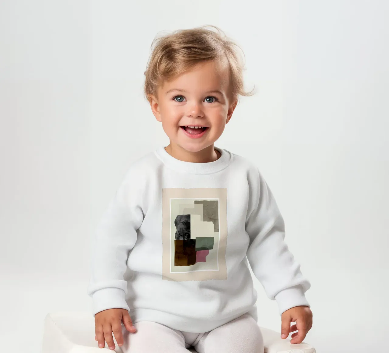 Soft Geometry I felpa neonato da cityart