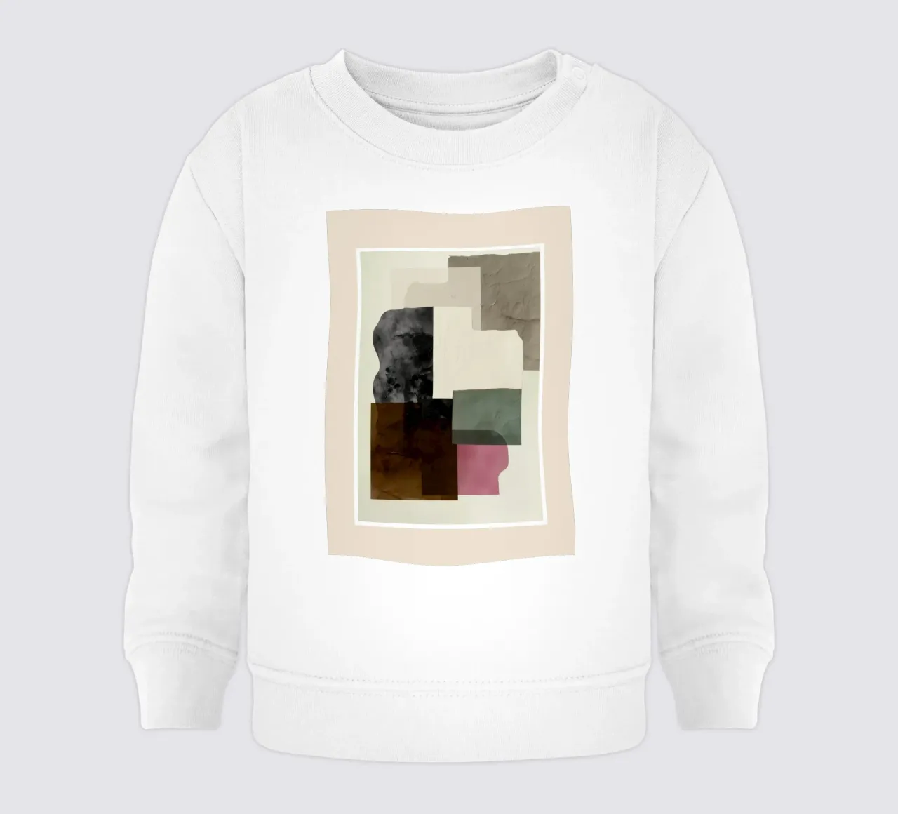 Soft Geometry I felpa neonato da cityart