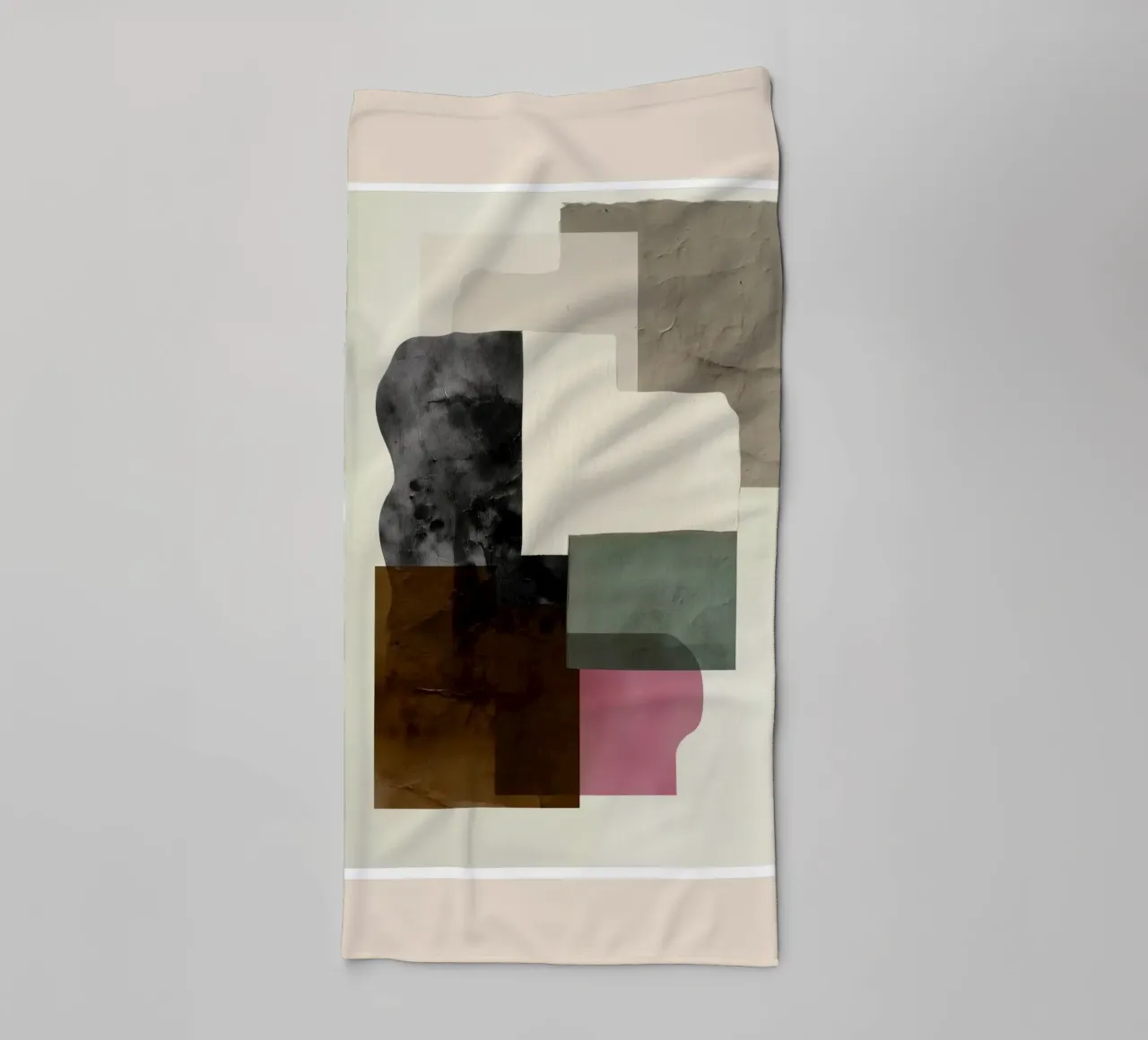 Soft Geometry I asciugamano da bagno da cityart