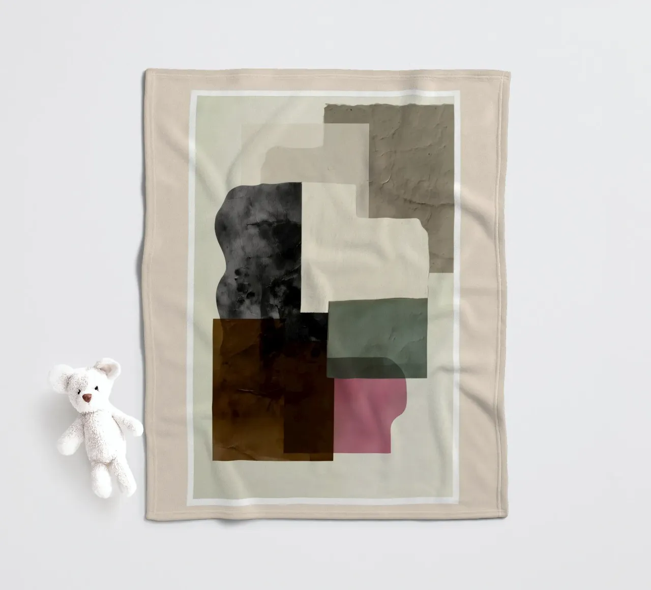 Soft Geometry I coperta in pile da cityart