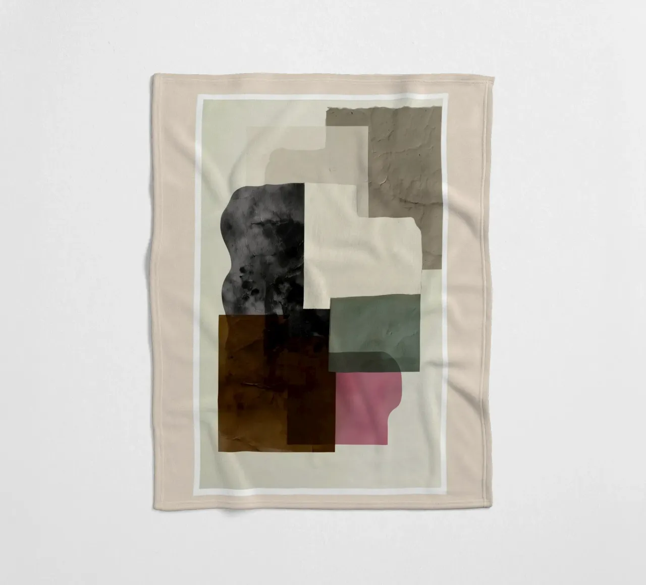 Soft Geometry I coperta in pile da cityart