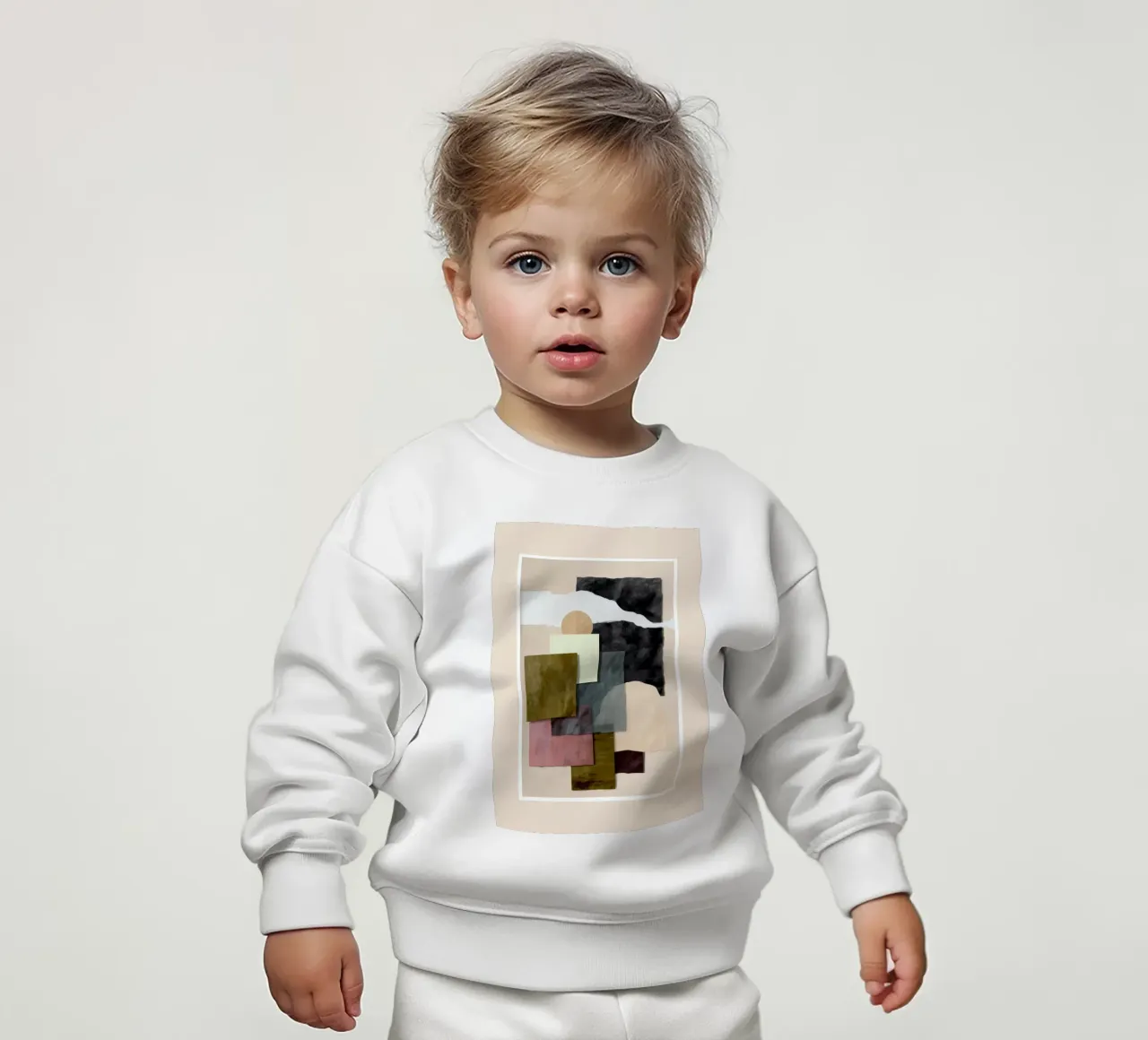 Soft Geometry II felpa neonato da cityart