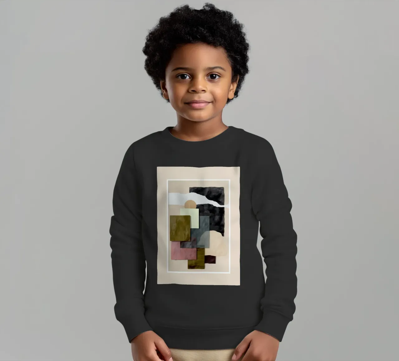 Soft Geometry II felpa bambino da cityart